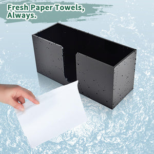 Black Acrylic Countertop Paper Towel Holder – Yosham