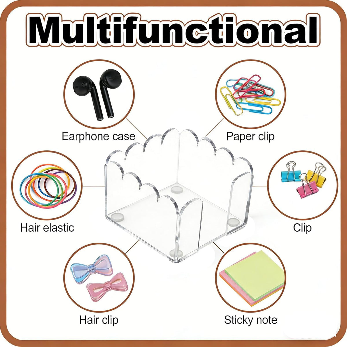 Hair clips, bands and earbuds