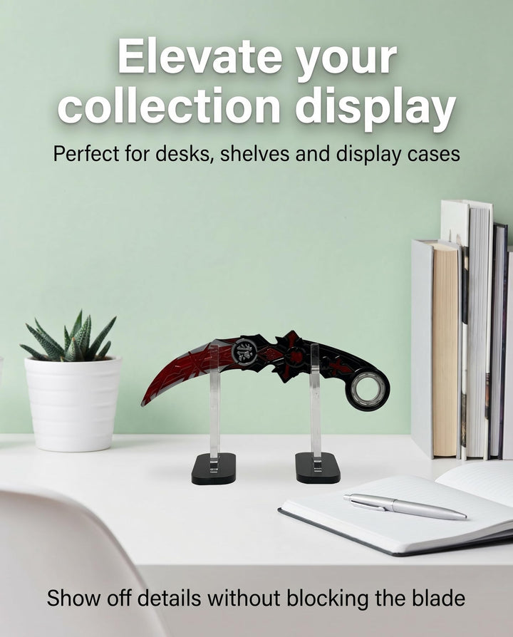 Acrylic Knife & Sword Display Stand, 4-Pack – view 2