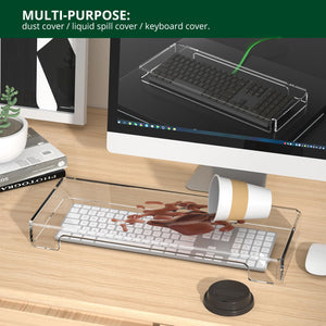 Acrylic Keyboard Dust Cover, 2-Pack – Yosham