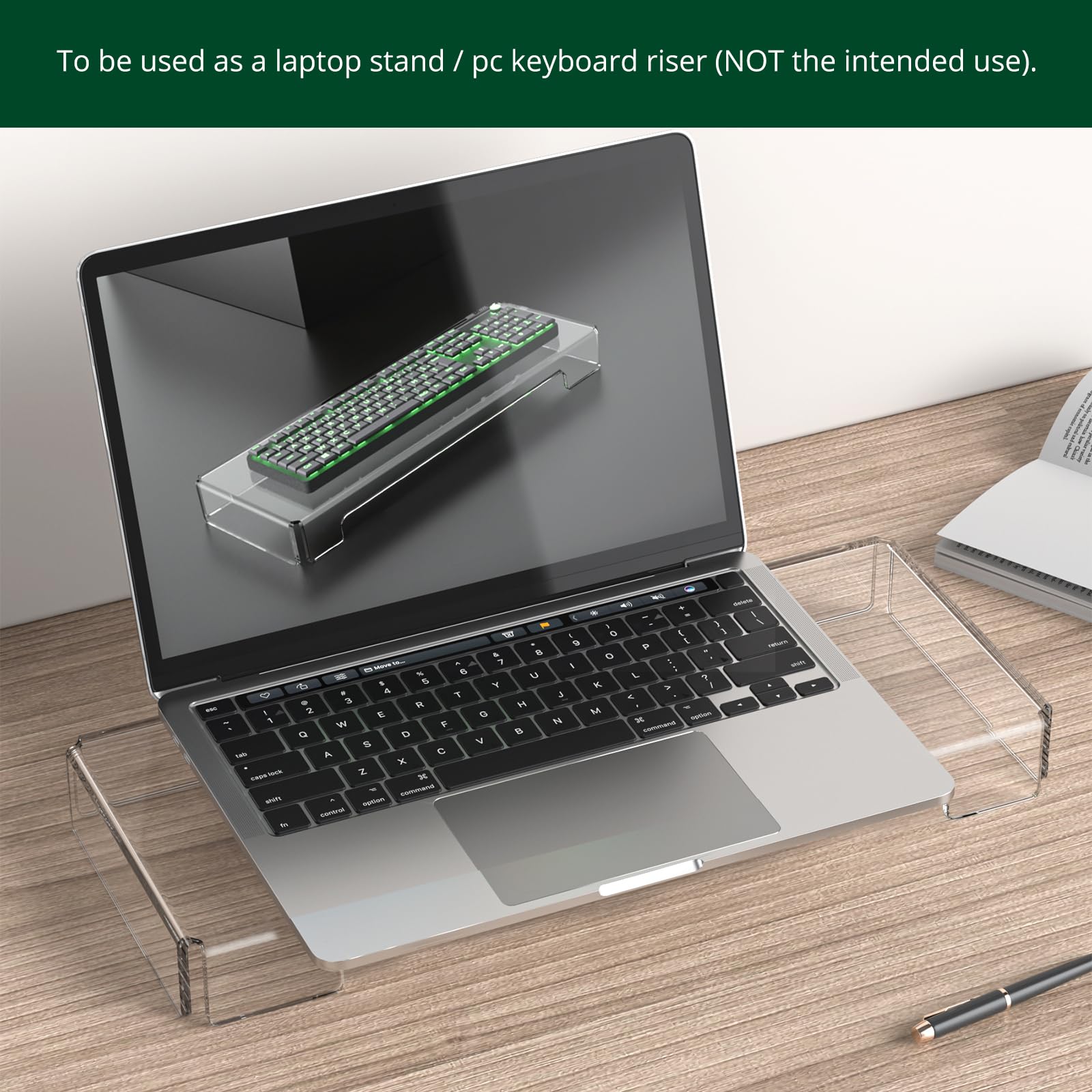 Acrylic Keyboard Dust Cover, 2-Pack – view 7