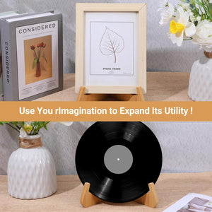 Bamboo Folding Plate & Picture Stand, 7in – Yosham