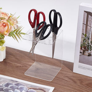 Acrylic Table-Top Scissor & Tool Holder Stand – Yosham