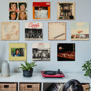 Acrylic Vinyl Record Wall Mount Shelf, 30-Pack – Yosham