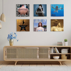 7-Inch Acrylic Vinyl Record Wall Shelves, 8-Pack – Yosham