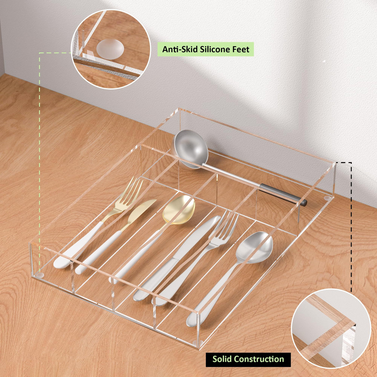 Stays put