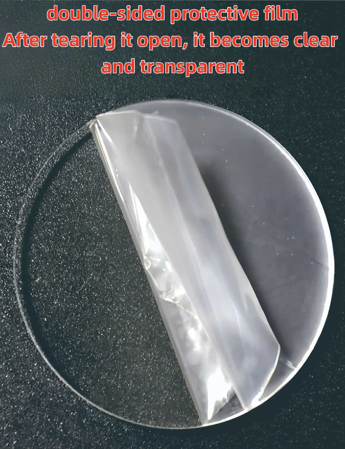 Clear Acrylic Round Discs, 4-Pack – view 3