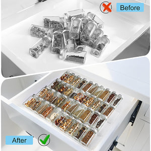 Expandable Acrylic Spice Drawer Organizer – Yosham