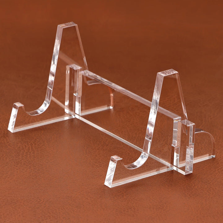 Clear Acrylic Display Stand for Vinyl Records, Plates & Tablets – view 2