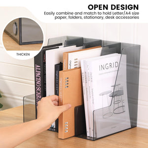 PET Vertical File & Document Organizer, 4-Pack – Yosham