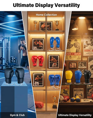 Acrylic Boxing Glove Display Stand, 2-Pack – Yosham