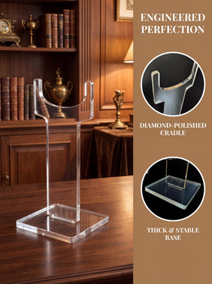Clear Acrylic Rifle Display Stand, 10-Inch – Yosham