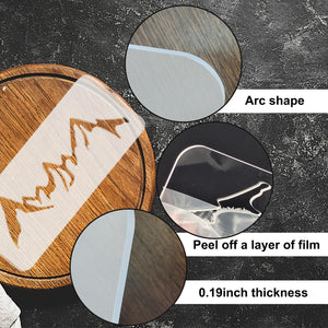 Mountain Range Acrylic Router Template – Yosham