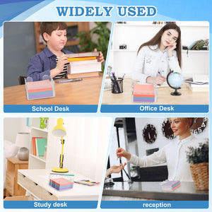 Scalloped Acrylic Sticky Note Holder, 3x3 – Yosham