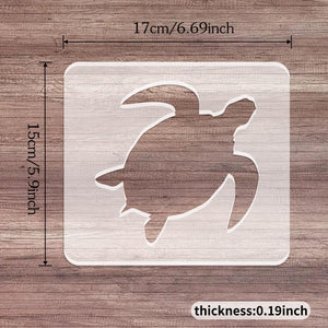Sea Turtle Acrylic Router Template – Yosham