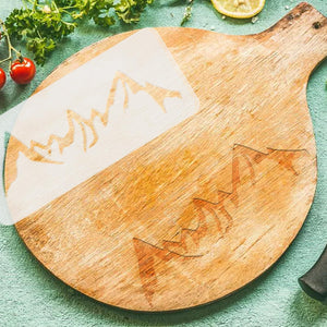 Mountain Range Acrylic Router Template – Yosham