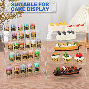Large Clear Acrylic Display Risers, 10 Pcs – Yosham